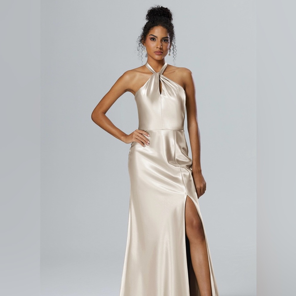 Champagne Bridesmaid Dress